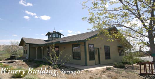 the winery at tarrica wine cellars in shandon 